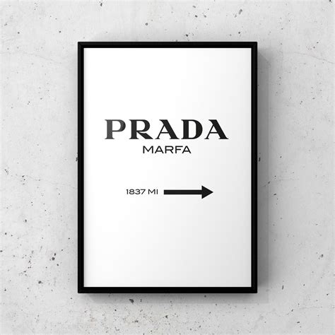 prada prints|prada marfa wall art.